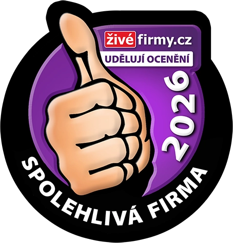 Certifikát spolehlivá firma pro rok 2026